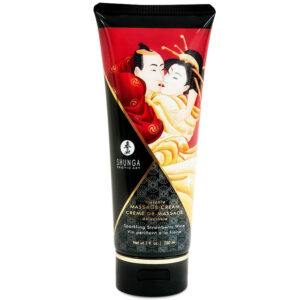 Shunga - Crema Masaje Fresas y Cava 200 Ml
