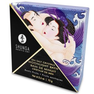 Shunga - Sales de Baño Aromatizadas Exotic Purple 75 Gr