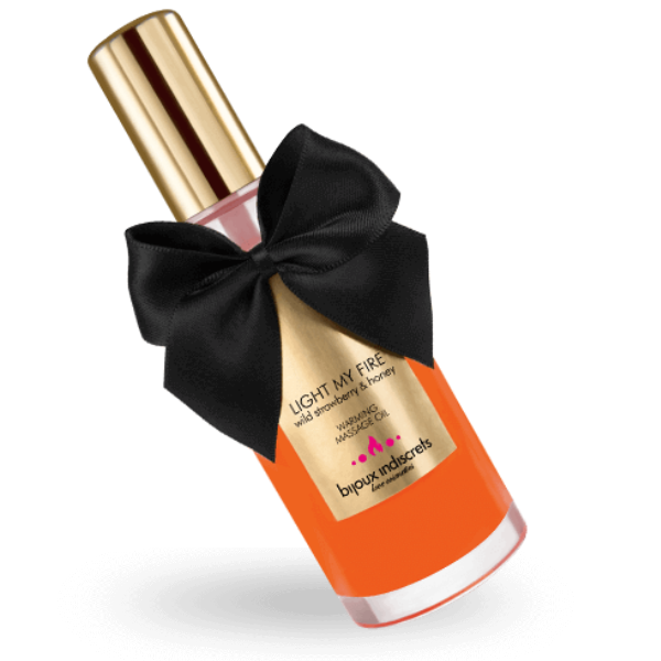 Bijoux - Aceite Masaje Efecto Calor Aroma Fresa 3 Bijoux - Aceite Masaje Efecto Calor Aroma Fresa - Imagen 3