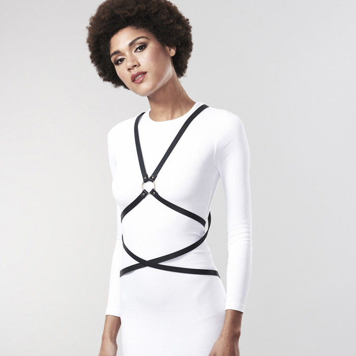 Bijoux Indiscrets Maze - Arnes Multiposición Negro 3 Bijoux Indiscrets Maze - Arnes Multiposición Negro - Imagen 3