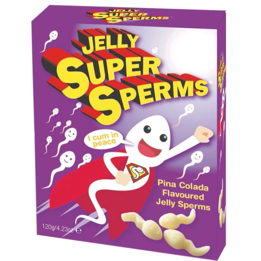 Spencer &Amp; Fleetwood - Jelly Super Sperm Gominolas Forma Esperma 120 Gr 3 Spencer &Amp; Fleetwood - Jelly Super Sperm Gominolas Forma Esperma 120 Gr - Imagen 3