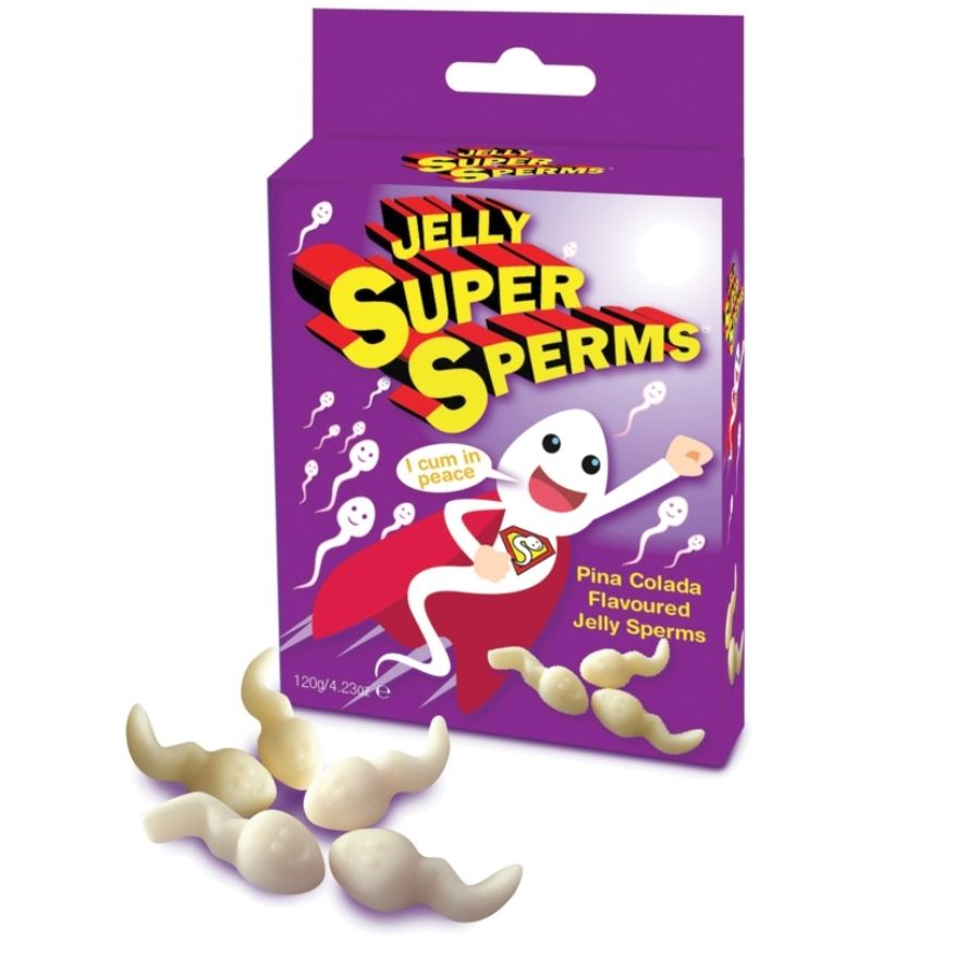 Spencer &Amp; Fleetwood - Jelly Super Sperm Gominolas Forma Esperma 120 Gr 1 Spencer &Amp; Fleetwood - Jelly Super Sperm Gominolas Forma Esperma 120 Gr