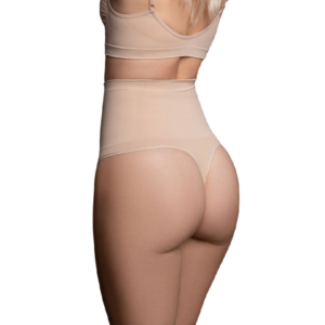 Bye-Bra - Faja Sin Costuras Estilo Tanga Beige