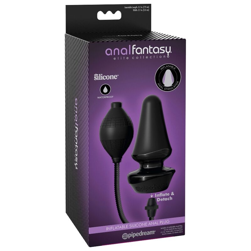 Plug Anal Hinchable De Silicona Recargable 2 Plug Anal Hinchable De Silicona Recargable - Imagen 2