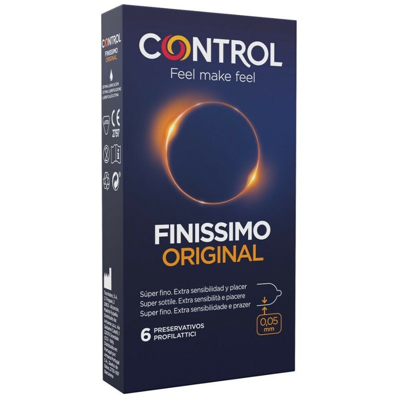 Control - Finissimo Original 6 Unidades 1 Control - Finissimo Original 6 Unidades