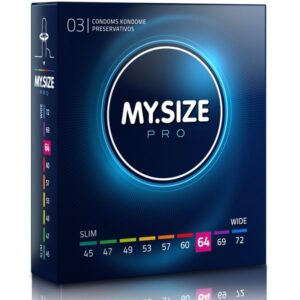 My Size - Pro Preservativos 64 Mm 3 Unidades