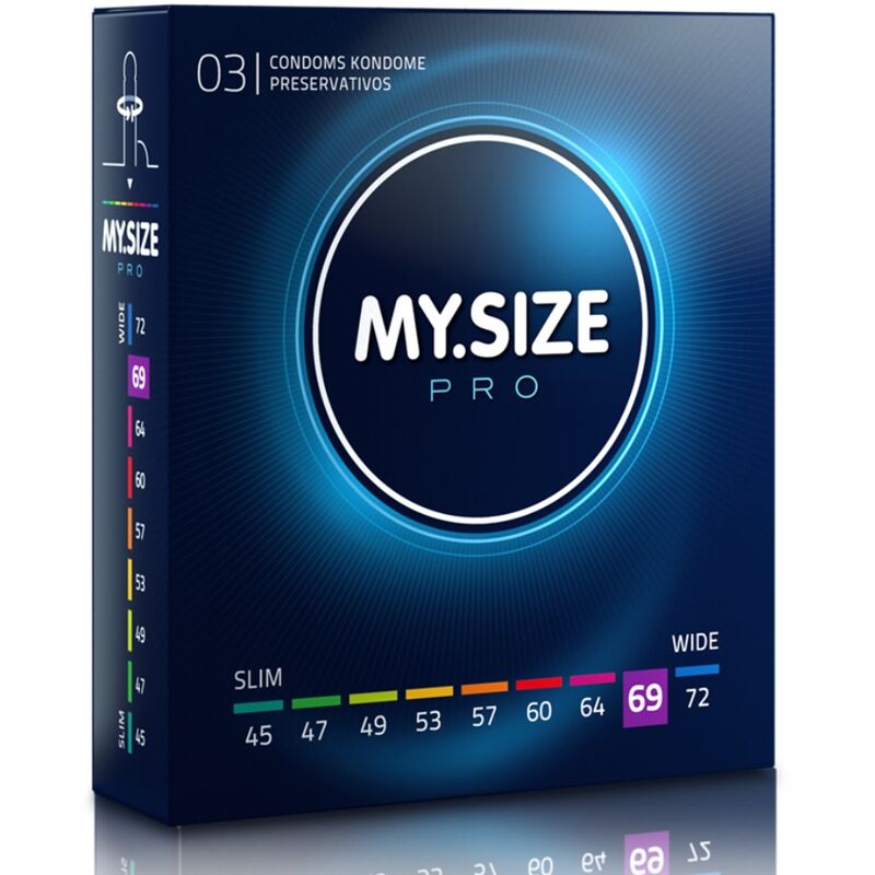 My Size - Pro Preservativos 69 Mm 3 Unidades 1 My Size - Pro Preservativos 69 Mm 3 Unidades