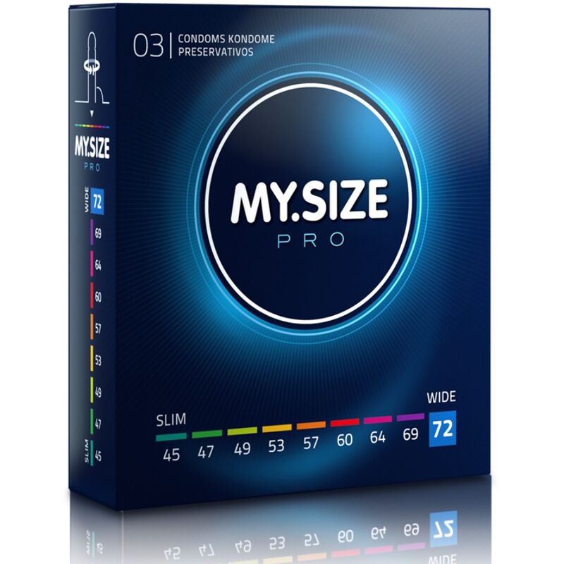 My Size - Pro Preservativos 72 Mm 3 Unidades 1 My Size - Pro Preservativos 72 Mm 3 Unidades