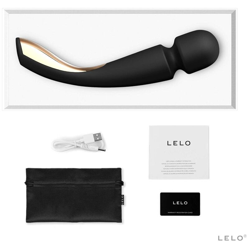 Lelo - Masajeador Smart Medium Wand 2 Negro 5 Lelo - Masajeador Smart Medium Wand 2 Negro - Imagen 5