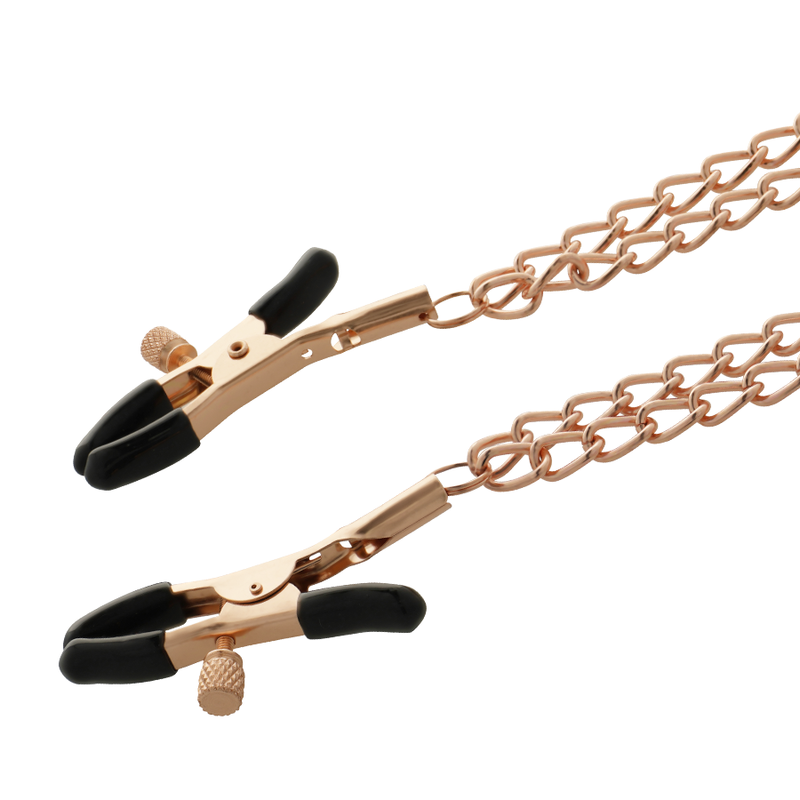 Coquette Chic Desire - Fantasy Pinzas Metalicas Pezones Con Cadena 5 Coquette Chic Desire - Fantasy Pinzas Metalicas Pezones Con Cadena - Imagen 5