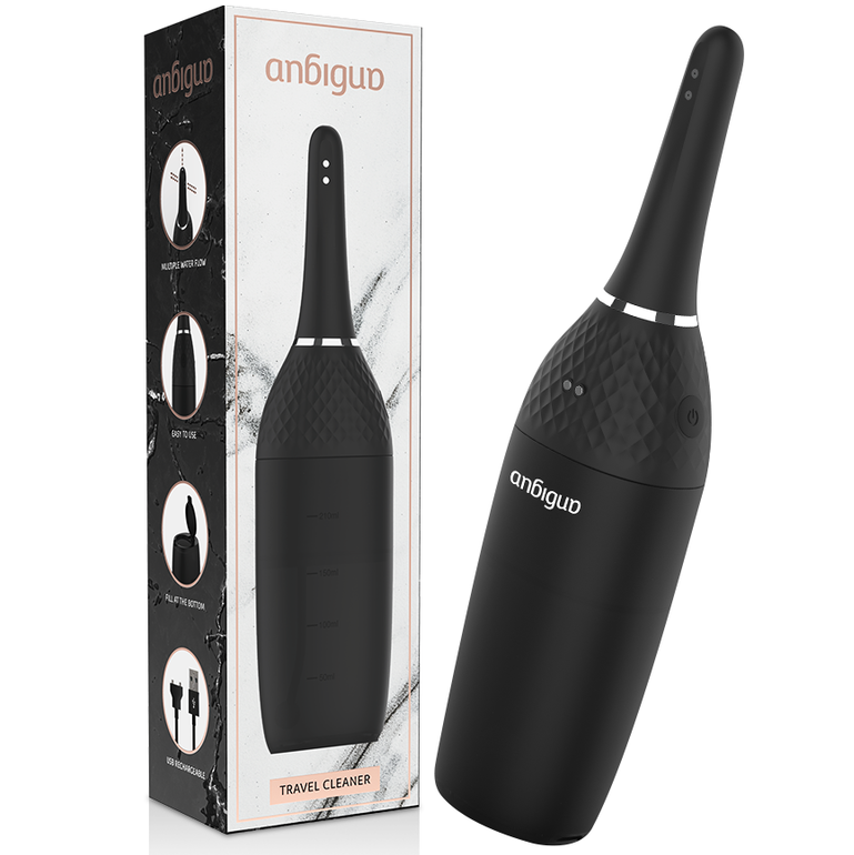 Anbiguo - Ultimate Limpiador Anal Automático 5 Intensidades 1 Anbiguo - Ultimate Limpiador Anal Automático 5 Intensidades