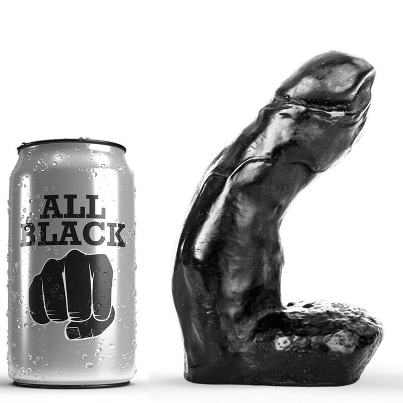All Black - Dildo Realístico 15 Cm 1 All Black - Dildo Realístico 15 Cm
