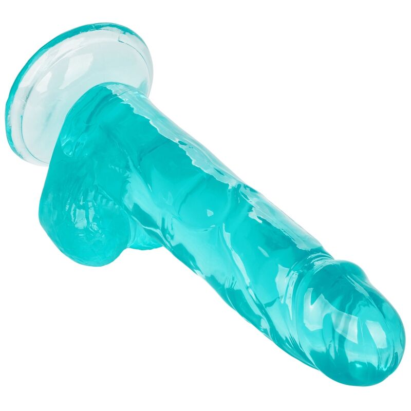Calexotics - Size Queen Dildo Azul 15.3 Cm 2 Calexotics - Size Queen Dildo Azul 15.3 Cm - Imagen 2