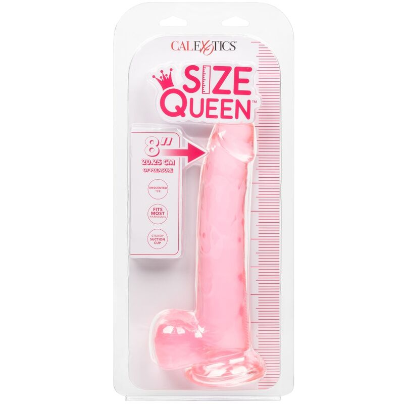 Calexotics - Size Queen Dildo Rosa 20.3 Cm 7 Calexotics - Size Queen Dildo Rosa 20.3 Cm - Imagen 7
