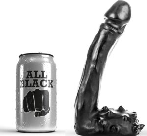 All Black - Dildo Realístico 19 Cm