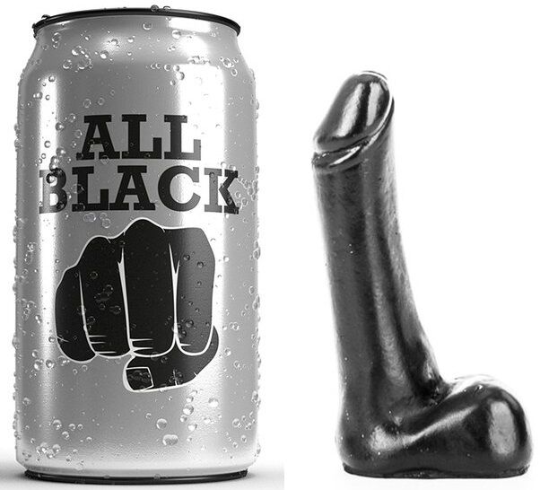 All Black - Dildo 9 Cm 1 All Black - Dildo 9 Cm