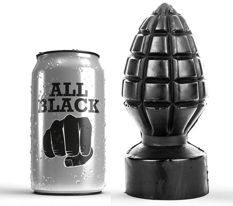 All Black - Plug Anal 14 Cm 1 All Black - Plug Anal 14 Cm