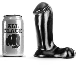 All Black - Dildo Realístico 14 Cm