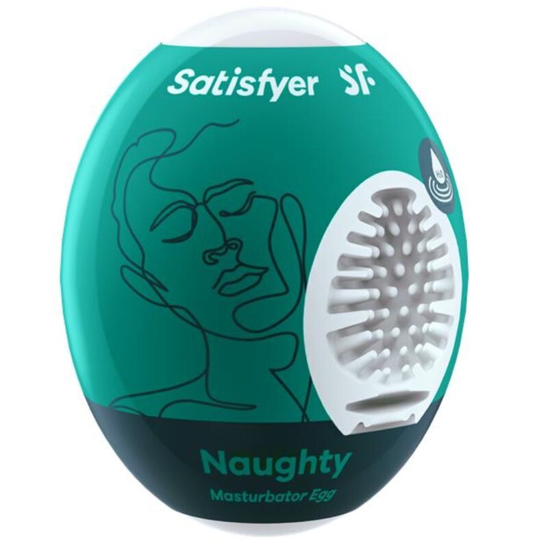 Satisfyer - Naughty Huevo Masturbador 1 Satisfyer - Naughty Huevo Masturbador
