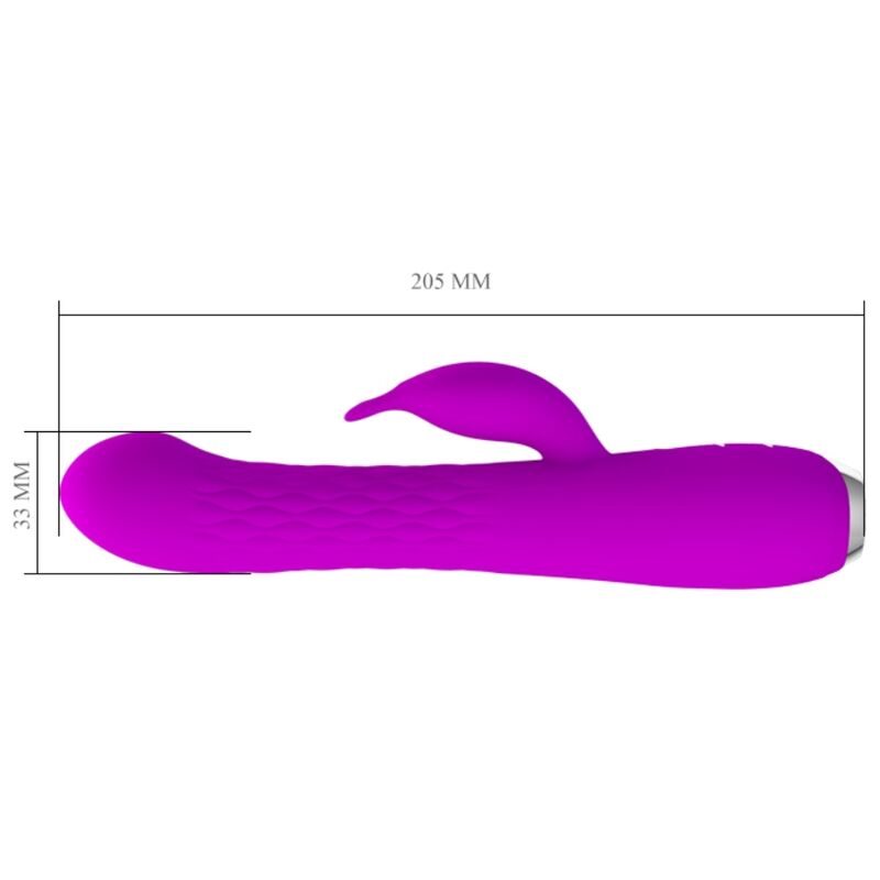 Pretty Love - Molly Vibrador Con Rotación Recargable 3 Pretty Love - Molly Vibrador Con Rotación Recargable - Imagen 3