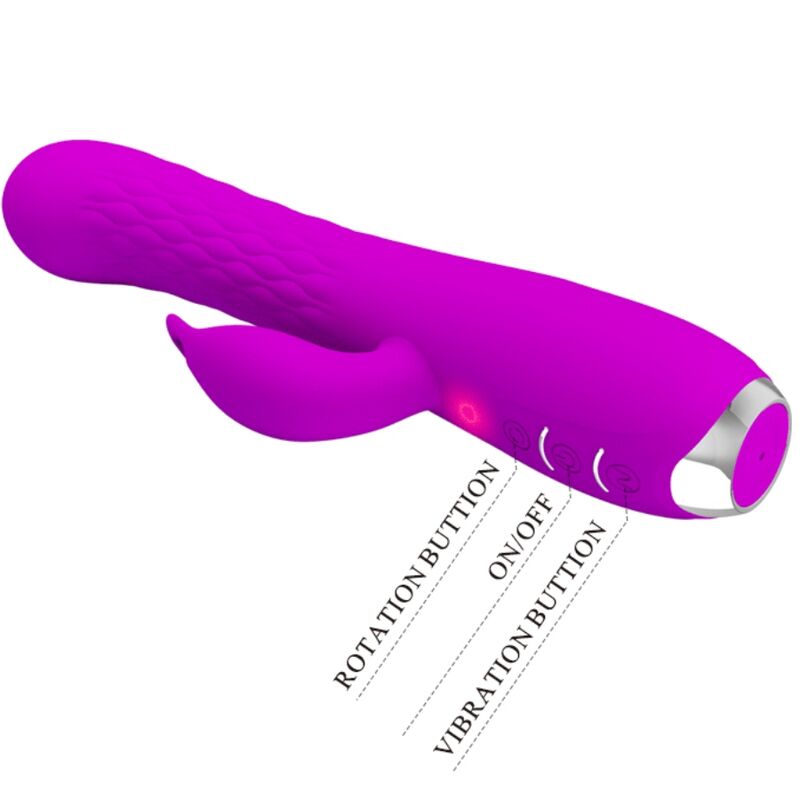 Pretty Love - Molly Vibrador Con Rotación Recargable 5 Pretty Love - Molly Vibrador Con Rotación Recargable - Imagen 5