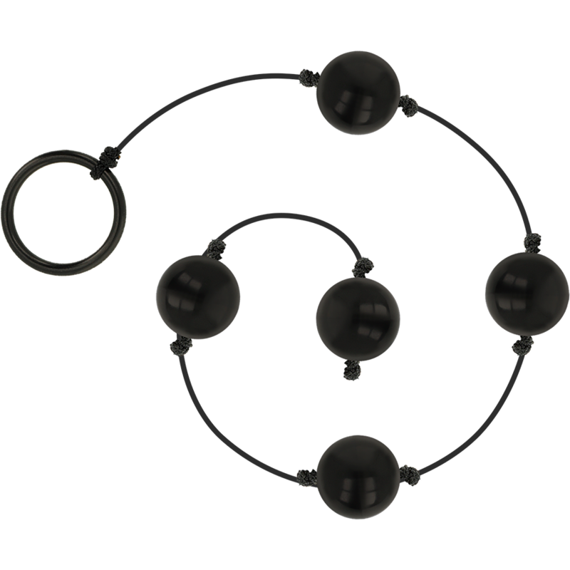 Ohmama - Bolas Anales O Vaginales Chinas Negras Mini 1 Ohmama - Bolas Anales O Vaginales Chinas Negras Mini
