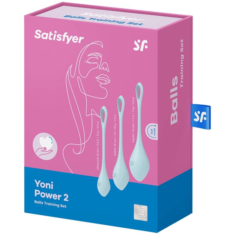 Satisfyer - Yoni Power 2 Kit De Entrenamiento Azul 3 Satisfyer - Yoni Power 2 Kit De Entrenamiento Azul - Imagen 3