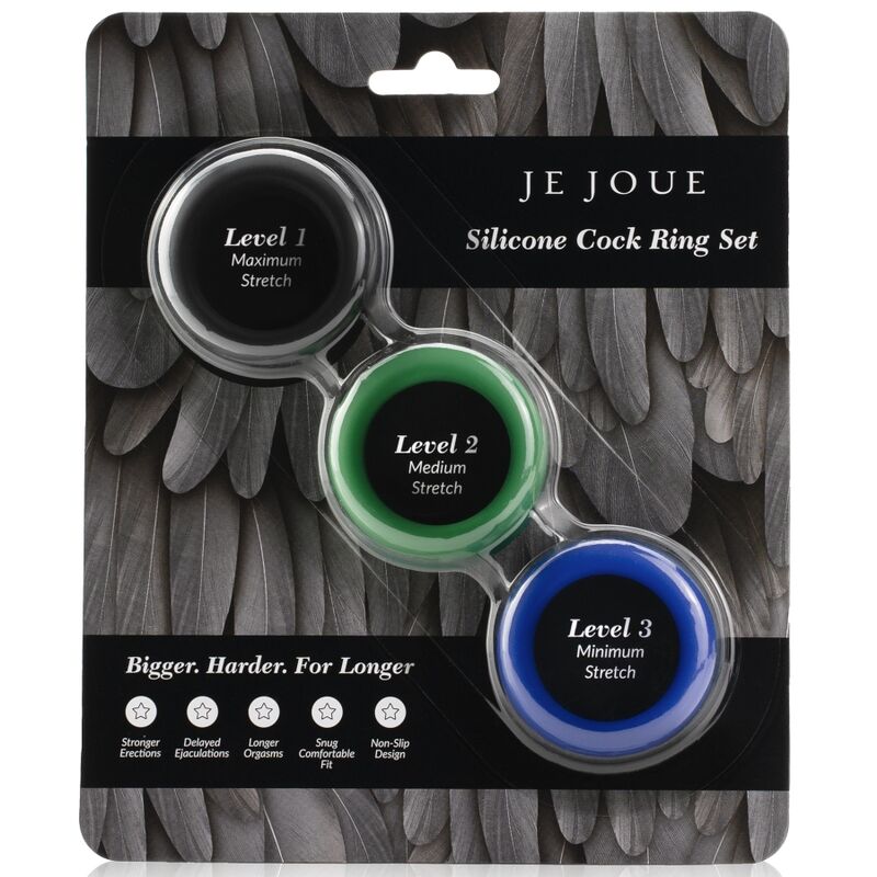 Je Joue - Silicone Set Anillos Pene De Silicona 2 Je Joue - Silicone Set Anillos Pene De Silicona - Imagen 2