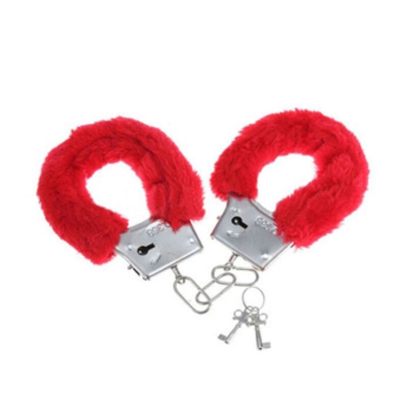 Diablo Picante - Esposas Metal Forradas Rojo 1 Diablo Picante - Esposas Metal Forradas Rojo