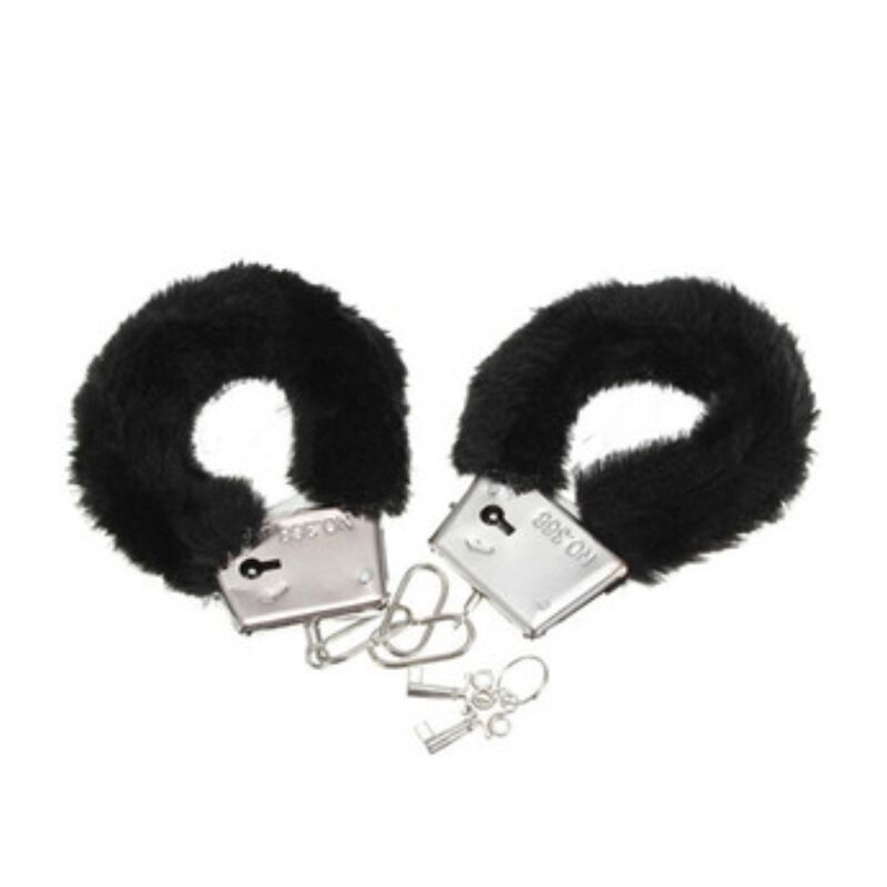 Diablo Picante - Esposas Metal Forradas Negro 1 Diablo Picante - Esposas Metal Forradas Negro