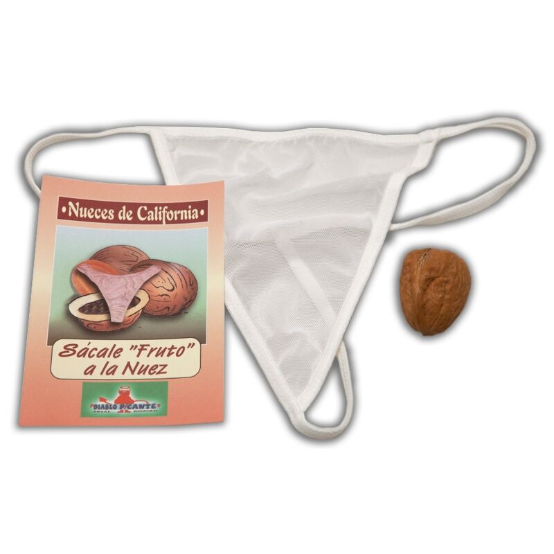 Diablo Picante - Nuez Con Tanga Sorpresa 1 Diablo Picante - Nuez Con Tanga Sorpresa