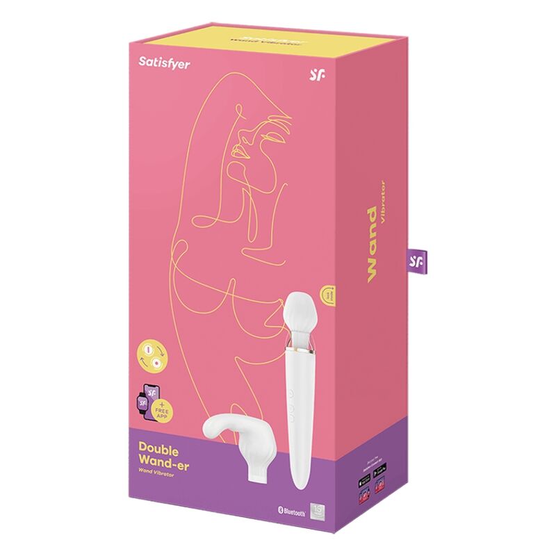 Satisfyer - Double Wander App Blanco 5 Satisfyer - Double Wander App Blanco - Imagen 5