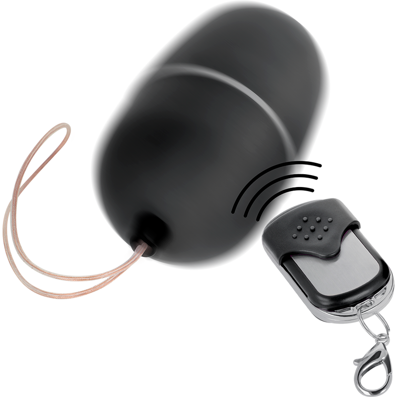 Online - Huevo Vibrador Control Remoto M Negro 2 Online - Huevo Vibrador Control Remoto M Negro - Imagen 2