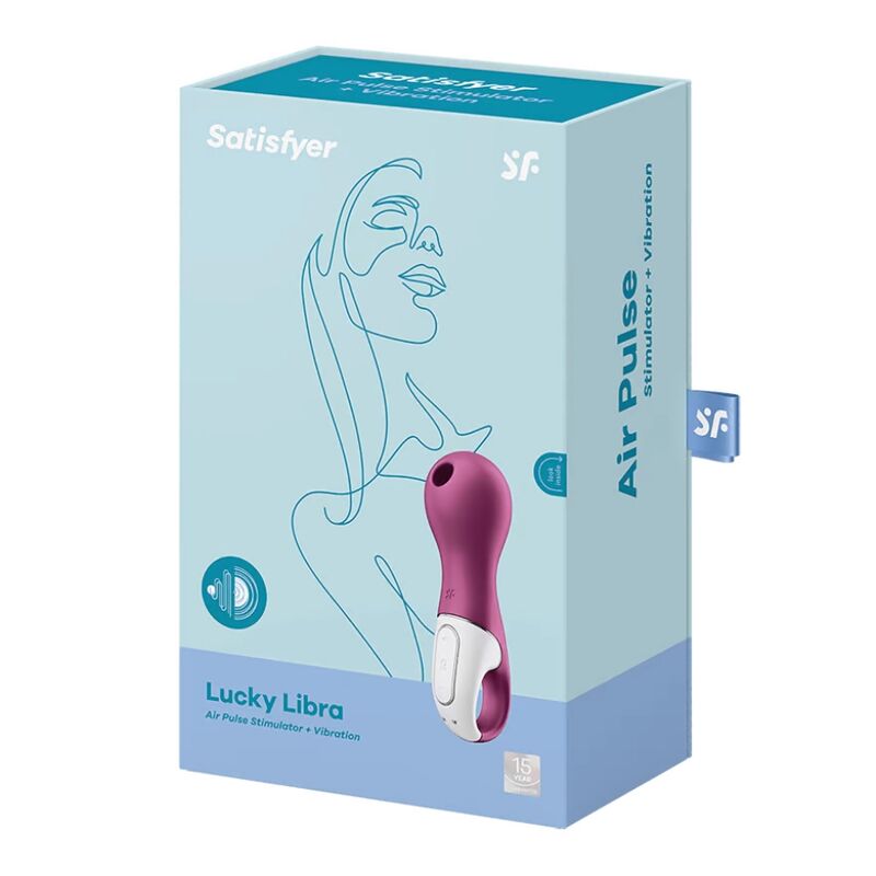 Satisfyer - Lucky Libra Succionador Y Vibrador 5 Satisfyer - Lucky Libra Succionador Y Vibrador - Imagen 5