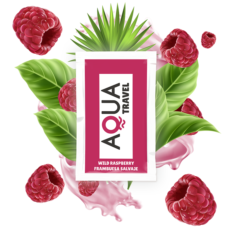 Aqua Travel - Lubricante Base Agua Sabor Frambuesa Salvaje 6 Ml 1 Aqua Travel - Lubricante Base Agua Sabor Frambuesa Salvaje 6 Ml