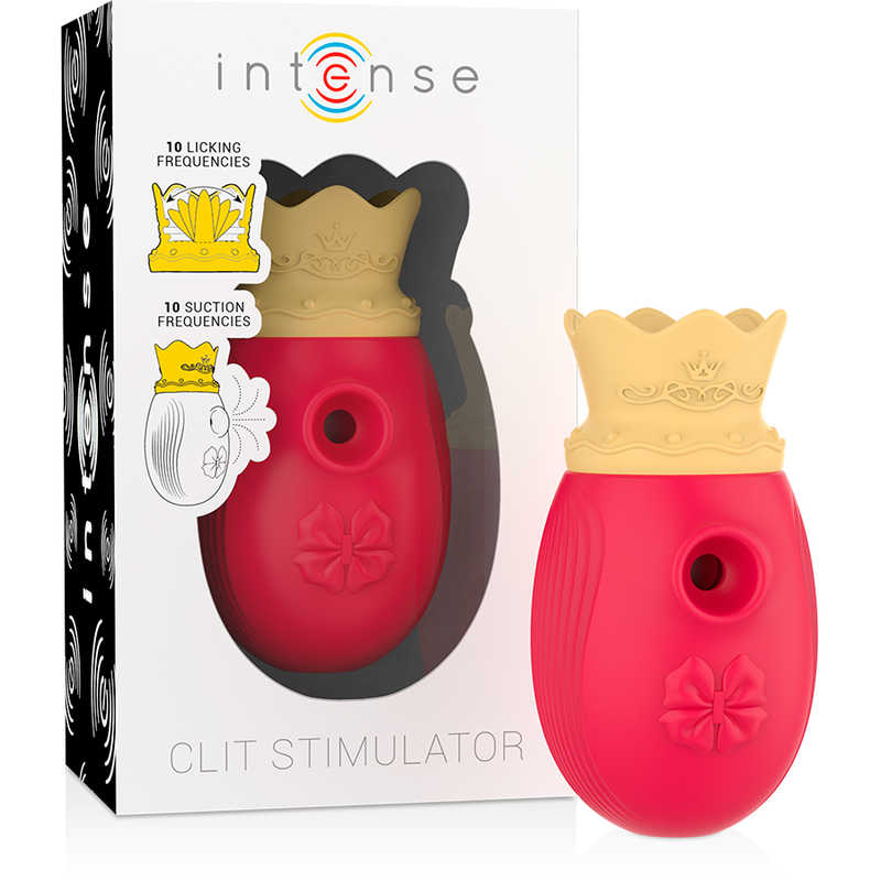 Intense - Estimulador Clítoris 10 Modos De Succión Y Licking - Rojo 1 Intense - Estimulador Clítoris 10 Modos De Succión Y Licking - Rojo