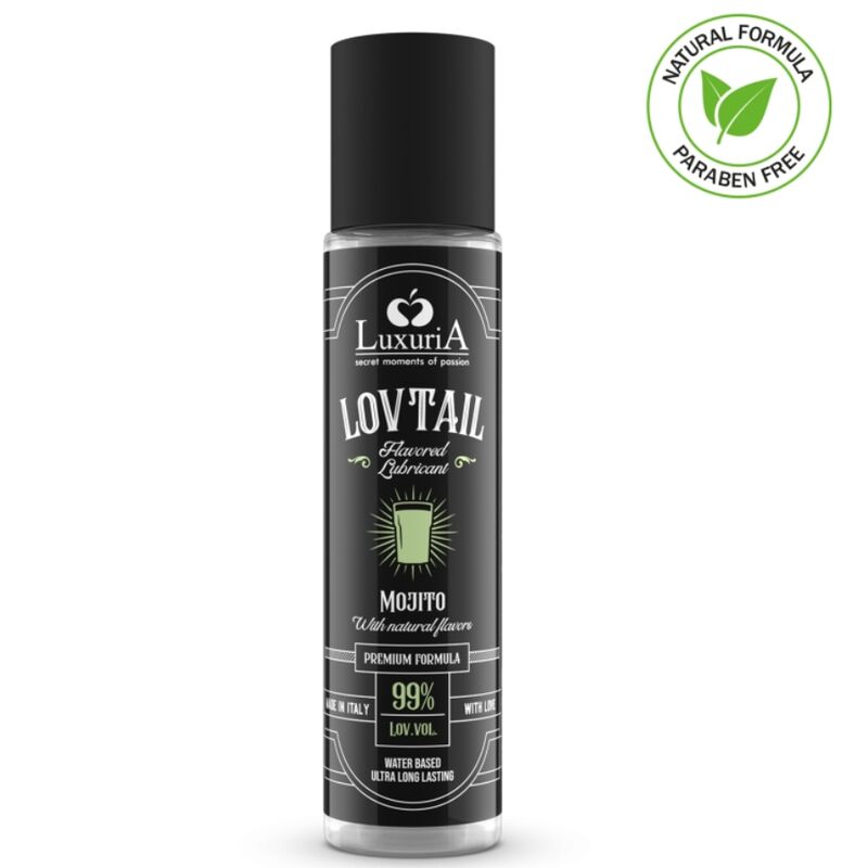 Intimateline - Luxuria Lovtail Lubricante Base Agua Mojito 60 Ml 1 Intimateline - Luxuria Lovtail Lubricante Base Agua Mojito 60 Ml