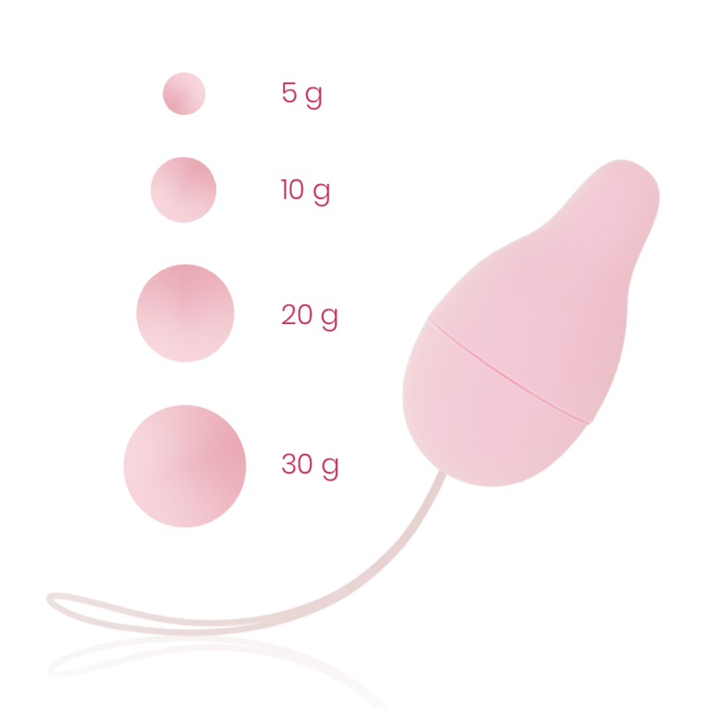 Ohmama - Desarrollador Suelo Pelvico Kegel Sistema De Pesos 4 Ohmama - Desarrollador Suelo Pelvico Kegel Sistema De Pesos - Imagen 4