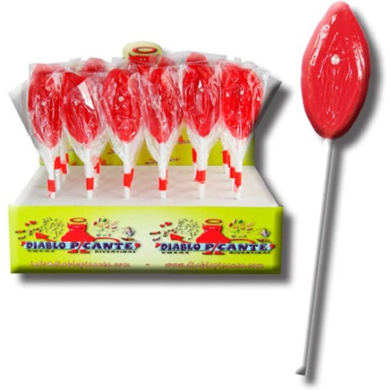 Diablo Goloso - Piruleta Labios De Gominola 2 Diablo Goloso - Piruleta Labios De Gominola - Imagen 2