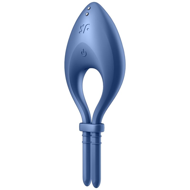 Satisfyer - Bullseye Anillo Vibrador App Azul 1 Satisfyer - Bullseye Anillo Vibrador App Azul