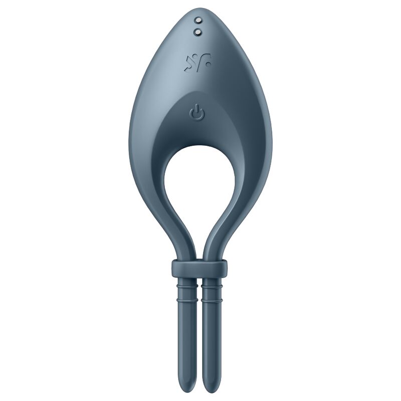 Satisfyer - Bullseye Anillo Vibrador App Gris 2 Satisfyer - Bullseye Anillo Vibrador App Gris - Imagen 2