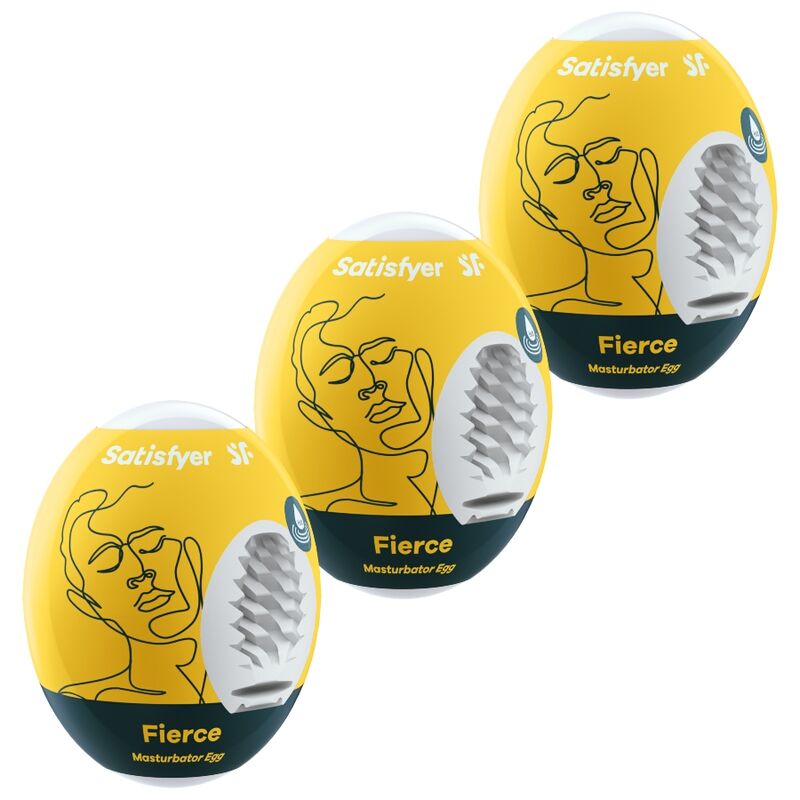 Satisfyer - 3 Huevos Masturbadores Fierce 1 Satisfyer - 3 Huevos Masturbadores Fierce