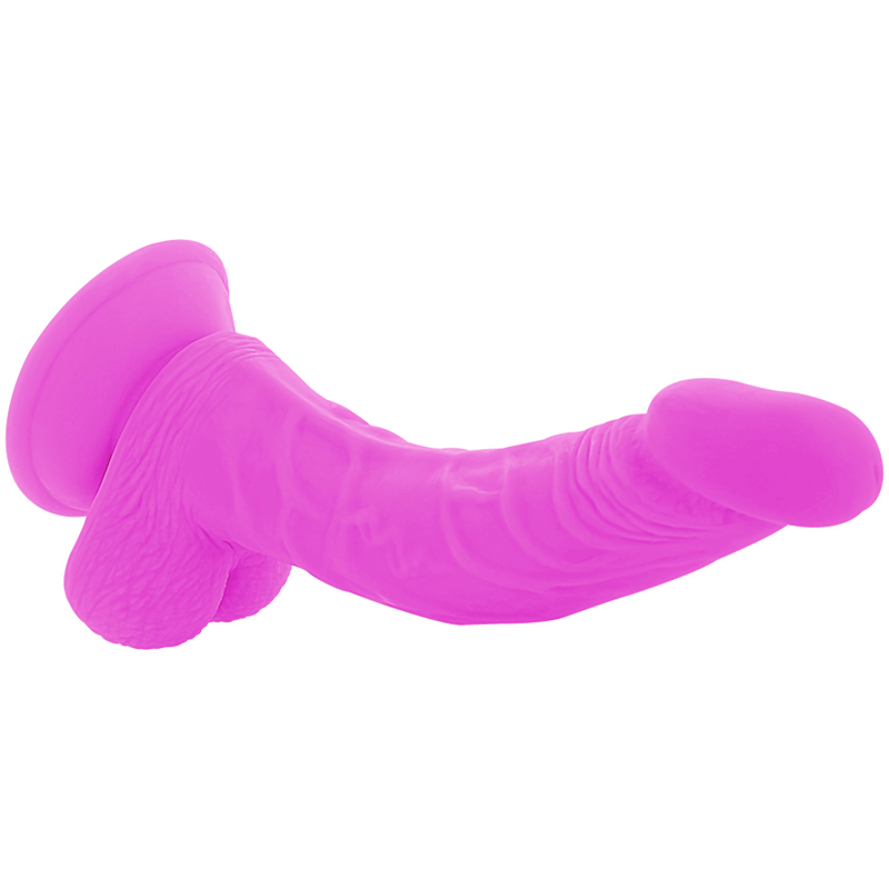 Diversia - Dildo Realístico Flexible Con Vibración Lila 21.5 Cm -O- 4.5 Cm 4 Diversia - Dildo Realístico Flexible Con Vibración Lila 21.5 Cm -O- 4.5 Cm - Imagen 4