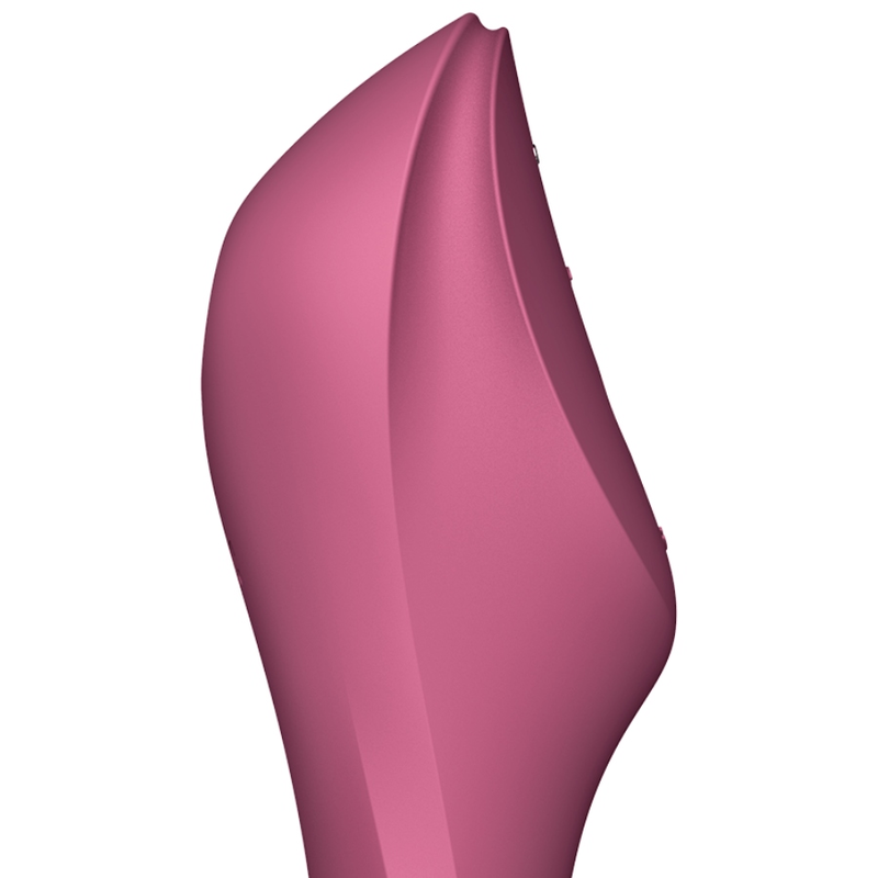 Satisfyer - Curvy Trinity 3 Estimulador Y Vibrador Rojo 2 Satisfyer - Curvy Trinity 3 Estimulador Y Vibrador Rojo - Imagen 2