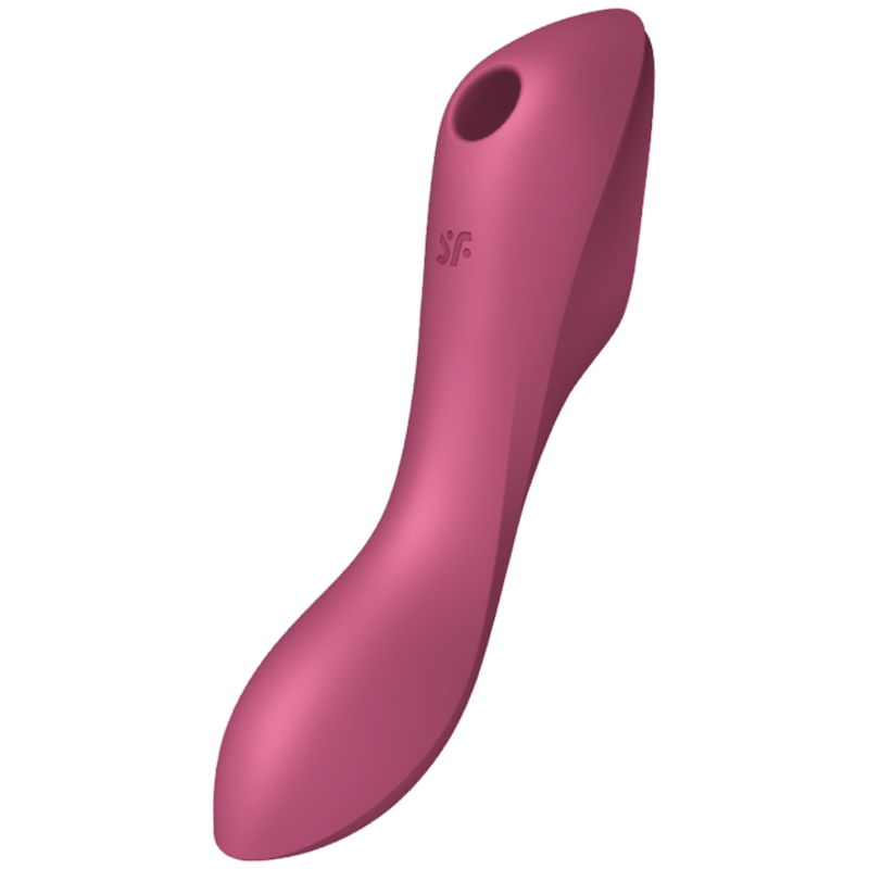 Satisfyer - Curvy Trinity 3 Estimulador Y Vibrador Rojo 1 Satisfyer - Curvy Trinity 3 Estimulador Y Vibrador Rojo