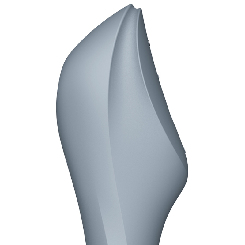 Satisfyer - Curvy Trinity 3 Estimulador Y Vibrador Gris 2 Satisfyer - Curvy Trinity 3 Estimulador Y Vibrador Gris - Imagen 2