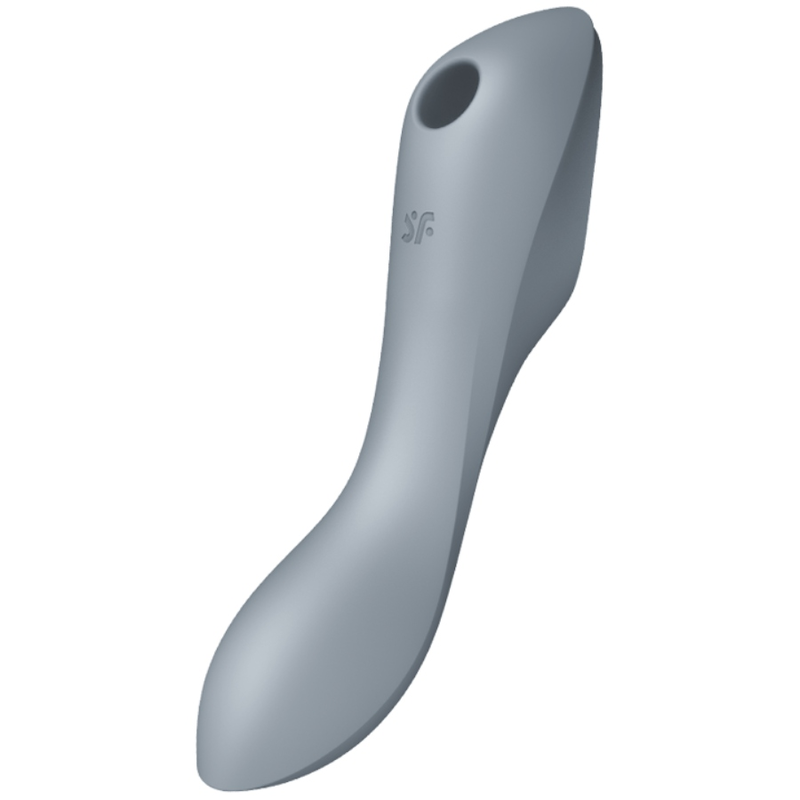 Satisfyer - Curvy Trinity 3 Estimulador Y Vibrador Gris 1 Satisfyer - Curvy Trinity 3 Estimulador Y Vibrador Gris