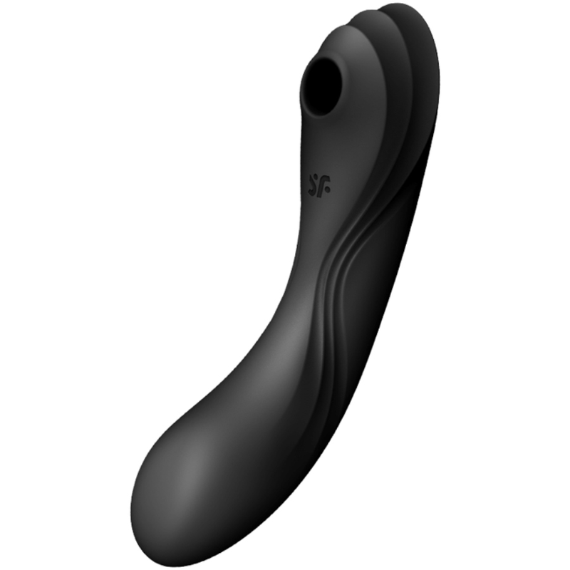 Satisfyer - Curvy Trinity 4 Estimulador Y Vibrador Negro 1 Satisfyer - Curvy Trinity 4 Estimulador Y Vibrador Negro