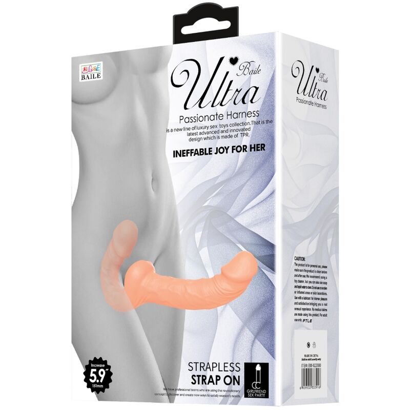 Baile - Ultra Passionate Harness Dildo Con Arnés Sin Sujeción 3 Baile - Ultra Passionate Harness Dildo Con Arnés Sin Sujeción - Imagen 3