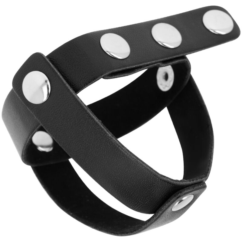 Ohmama Fetish - Funda Cuero De Castidad Para Testículos 2 Ohmama Fetish - Funda Cuero De Castidad Para Testículos - Imagen 2